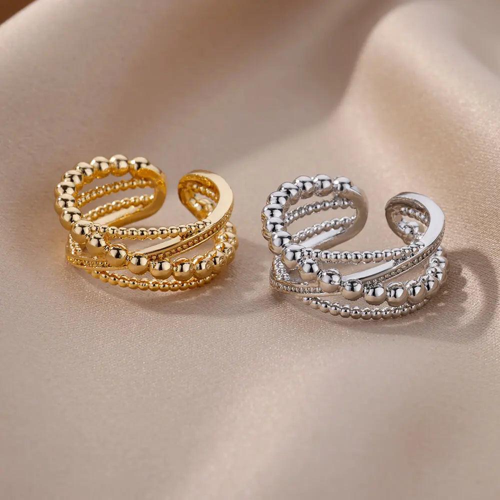 Lois Lana Stainless Steel Ring