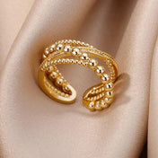 Lois Lana Stainless Steel Ring