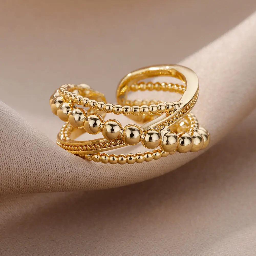 Lois Lana Stainless Steel Ring
