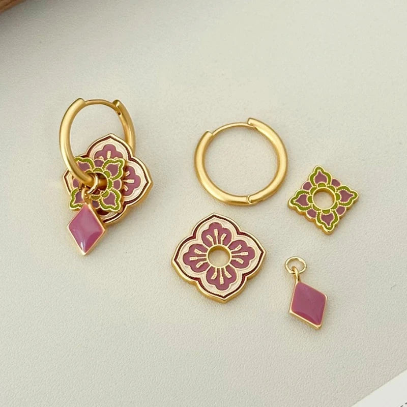 Pendientes Geométricos Bilandi – Elegancia y Modernida