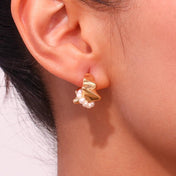 Pendientes Geométricos con Perla