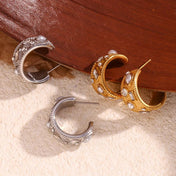 Pendientes de Aro con Perlas – Elegancia en Cada Detalle