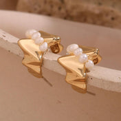 Pendientes Geométricos con Perla