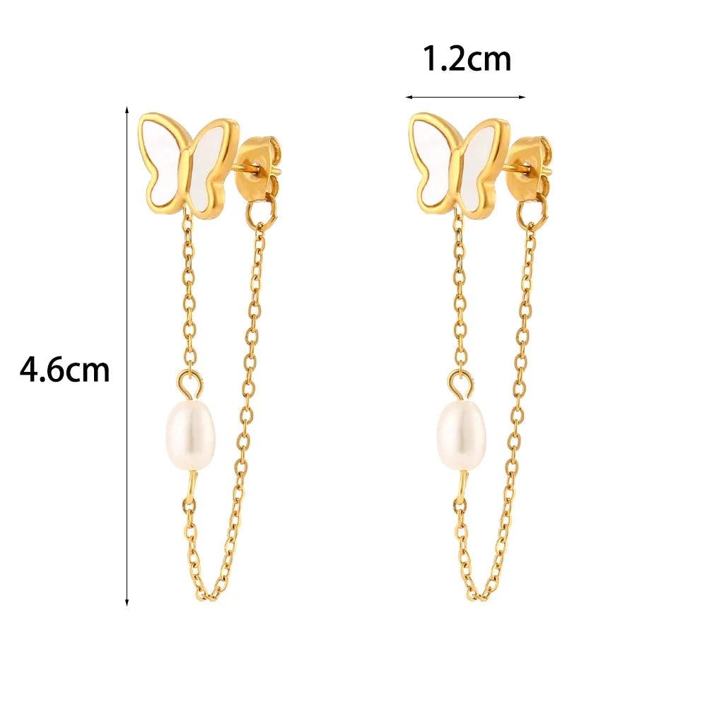 Pendientes Elegantes de Mariposa – Delicadeza y Estilo en Cada Detalle