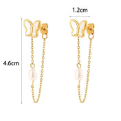 Pendientes Elegantes de Mariposa – Delicadeza y Estilo en Cada Detalle