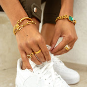 Classic Inspiration Ring plated in 18K gold