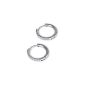 Pendientes de aro Arielle bañados en oro de 18K