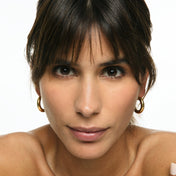 Lele M earrings – tube style, elegance in 18K gold