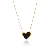 Sweet Alhambra Inspired Necklace - Green Heart
