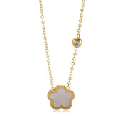 Alhambra Style Clover Necklace 18K Gold Plated