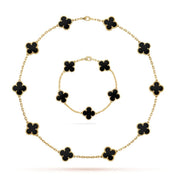 Collar Vintage Alhambra – ¡Pulsera de regalo!